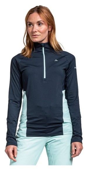 Кофта спортивна жіноча Schoeffel LONGSLEEVE JUONLI L 38 Blue 882 (10-12752-WRH), укр