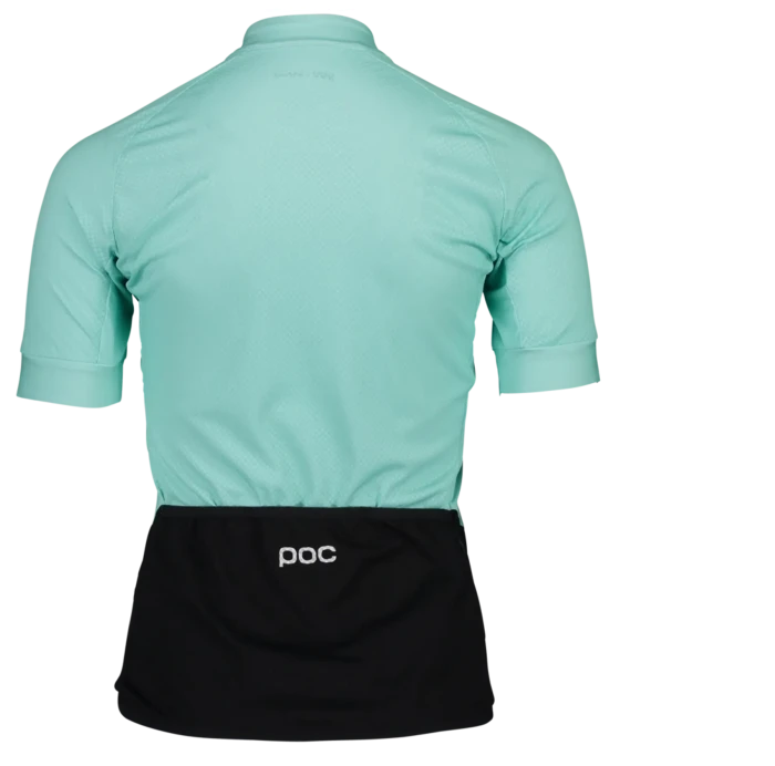 Джерсі жіноче POC W's Essential Road Logo jersey, Lt Fluorite Green/Fluorite Green, L