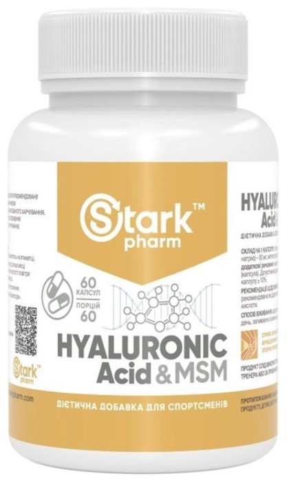 Hyaluronic Acid & MSM 50mg - 60caps
