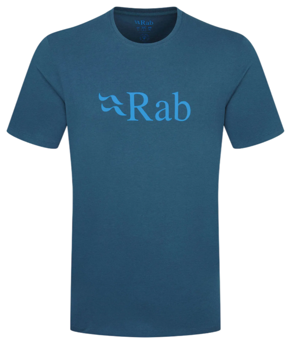 Футболка чоловіча Rab Stance Logo Tee, Tempest Blue