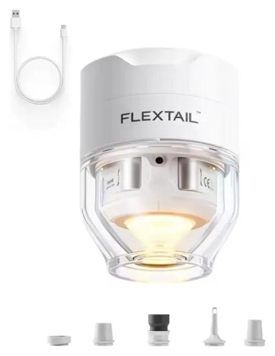 Насос-ліхтар кемпінговий Flextail Tiny Pump 3X, білий