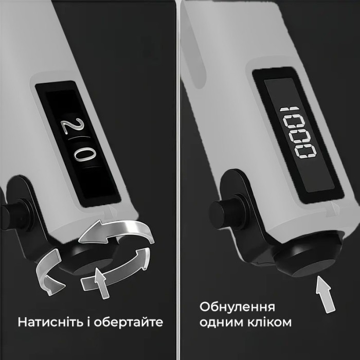 Эспандер кистевой со счетчиком PowerPlay PP-4403 с регулируемой нагрузкой 10-100 кг. Синий