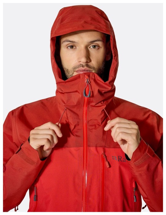 Мембранная куртка мужская Rab Latok Mountain GTX Jacket, Black, M
