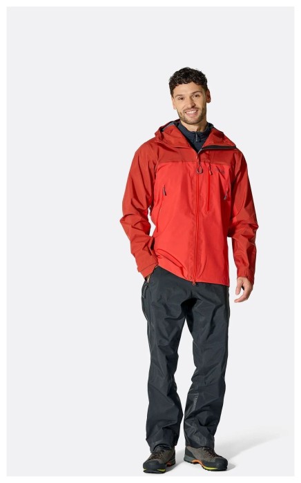 Мембранная куртка мужская Rab Latok Mountain GTX Jacket, Black, M