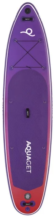 Надувная SUP доска Aquaget 350 см с веслом AQ0043 Violet/Red