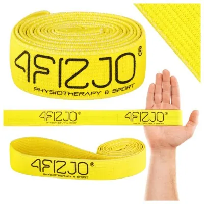Еспандер-петля 4FIZJO Flex Power Band із тканини 27-35 кг Yellow (P-5907739313126)