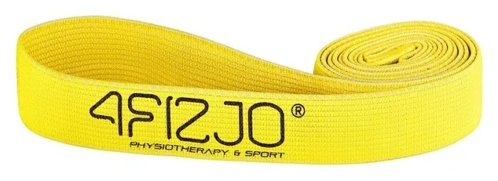 Еспандер-петля 4FIZJO Flex Power Band із тканини 27-35 кг Yellow (P-5907739313126)