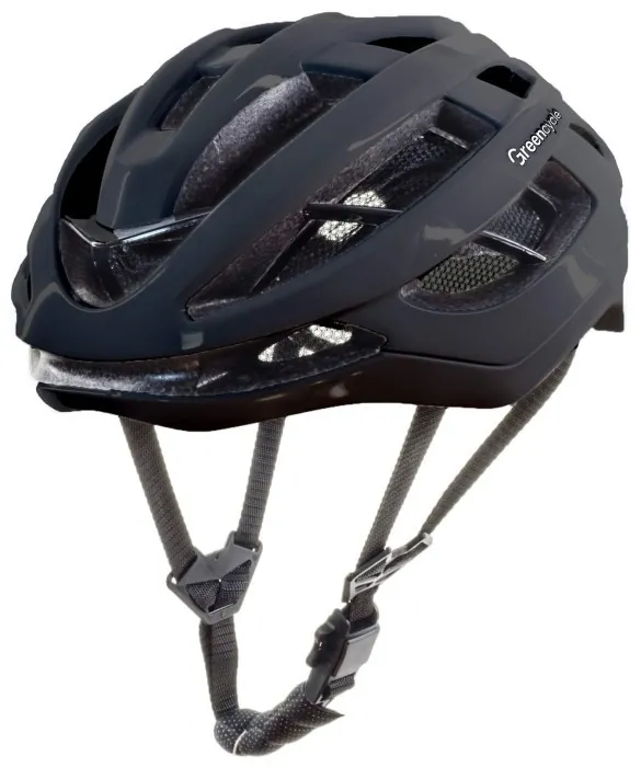 Шолом Green Cycle ROCX розмір 58-61см чорно-сірий глянець