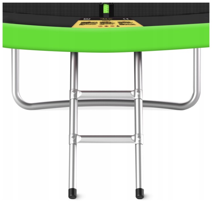 Батут с внутренней сеткой 4FIZJO PRO 6FT 183 см Black/Green (P-5907739319234)