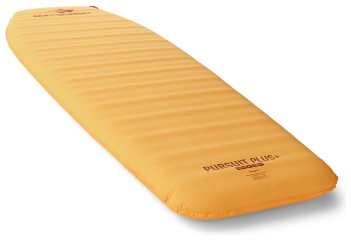 Килимок самонадувний Sea to Summit Pursuit Plus SI Mat, Zinnia Orange, Large, 198х64х7.5см
