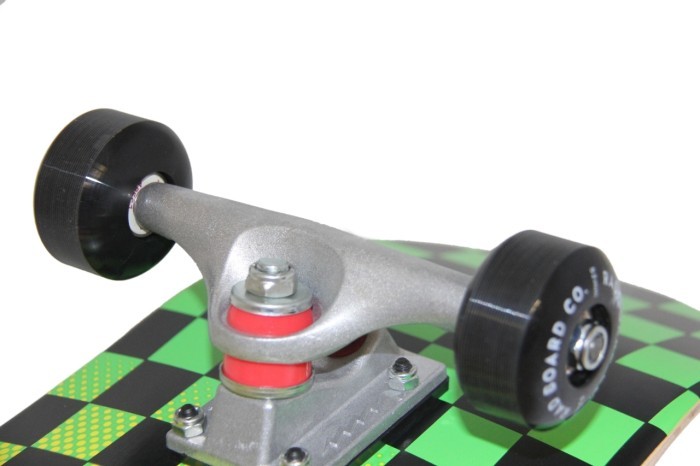 Скейтборд RAD Checkers 7,5" Rasta Fade