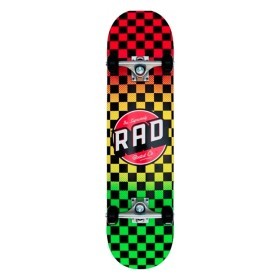 Скейтборд RAD Checkers 7,5&quot; Rasta Fade