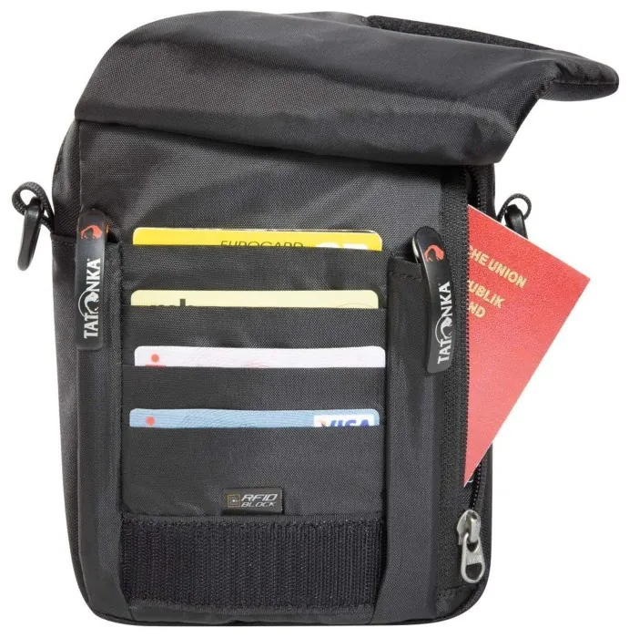 Сумка для документов дорожная Tatonka Check In RFID Block, Black
