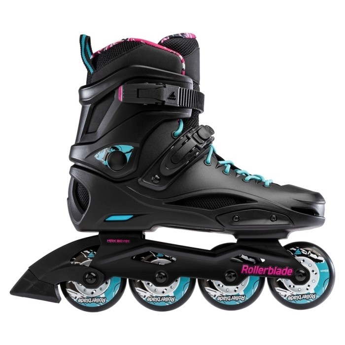 Ролики Rollerblade Cruiser для женщин Black Aqua