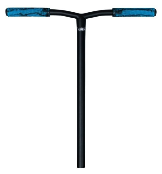 Кермо Flyby Y-style Bar Black + грипси Blue, укр