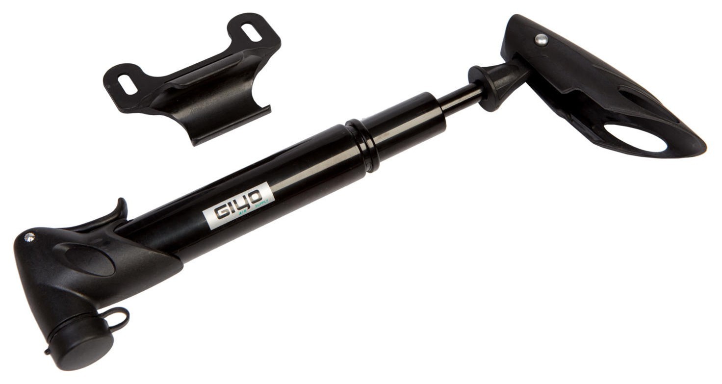 Насос міні GIYO GP-77 пластик. AV/FV (80psi) T-ручка (чорний), укр, укр