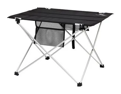 Стіл розкладний Mobi Garden Cloth table XL 75х55х52 см NX20665013 black