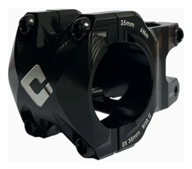 Винос керма ODI Flight Control Stealth 35mm 0 Rise Black, укр, укр