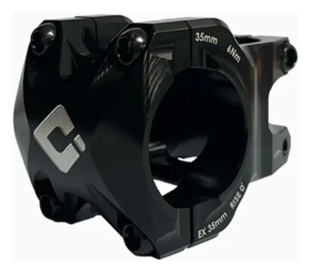 Винос керма ODI Flight Control Stealth 35mm 0 Rise Black (OBOD_D60FS50-B)