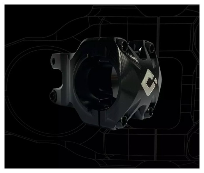 Винос керма ODI Flight Control Stealth 35mm 0 Rise Black, укр, укр