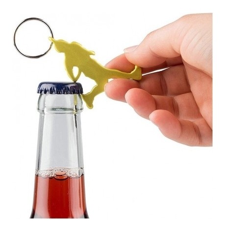 Munkees 3526 брелок-открывалка Runner yellow