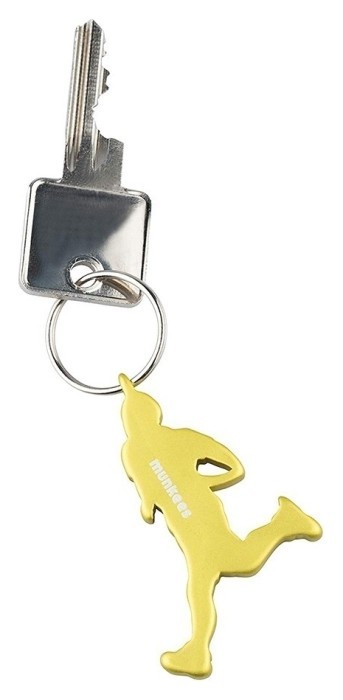 Munkees 3526 брелок-открывалка Runner yellow
