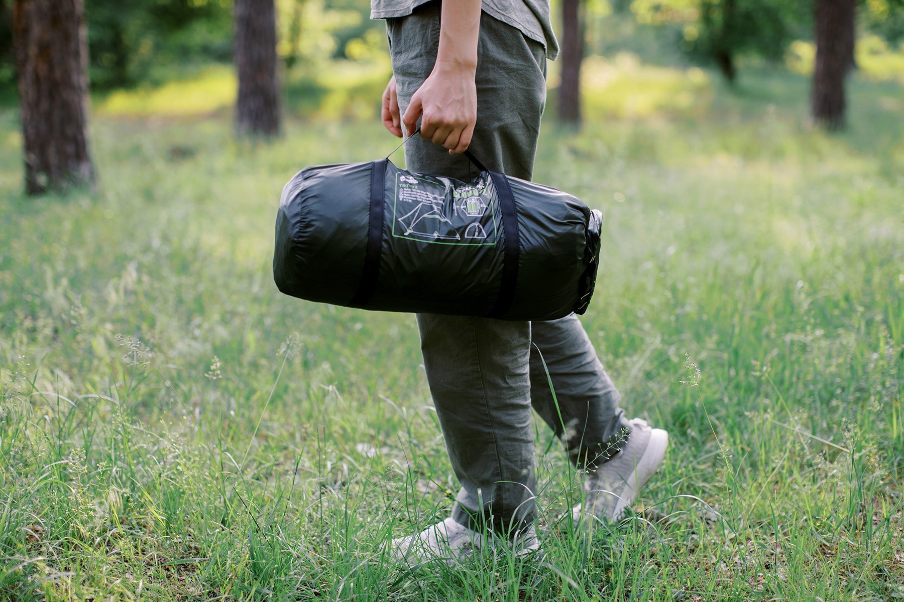 Палатка Tramp Cloud 3 Si Зеленая