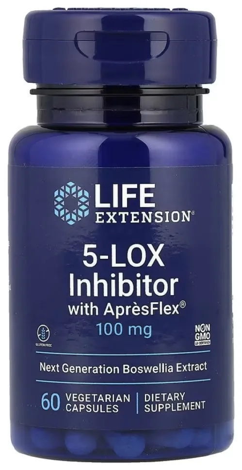 5-LOX Inhibitor with AprèsFlex® 100 mg - 60 vcaps (DSN_2023-10-5130)