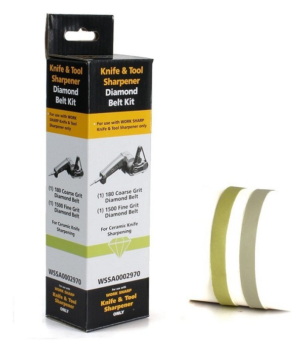Work Sharp Набір алмазних ременів 1 шт - зернистість P180 1 шт - зернистість P1500, укр, укр
