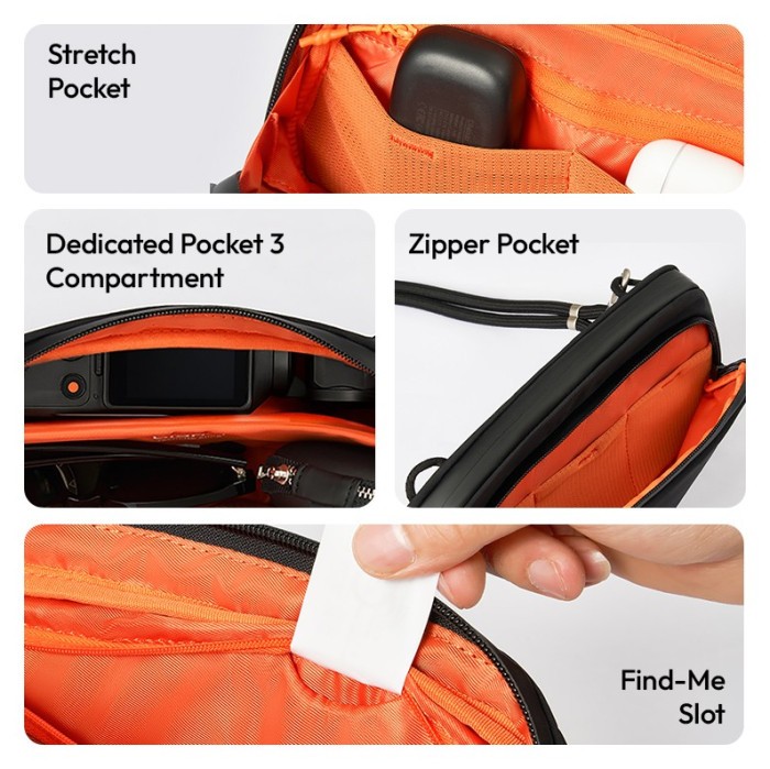 Сумка Ulanzi YY08 TechLite Sling(BLACK)