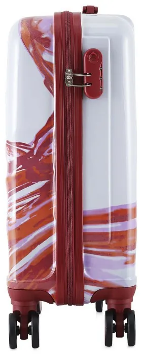 Валіза Semi Line 20" (S) White/Red Print (T5654-1)