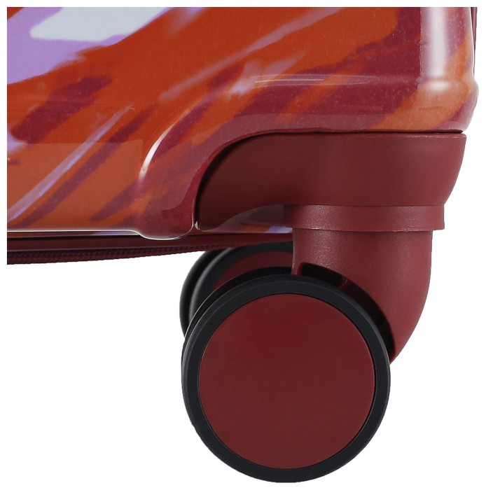 Валіза Semi Line 20" (S) White/Red Print (T5654-1)