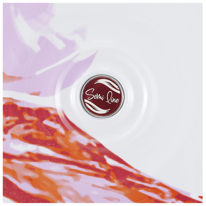 Валіза Semi Line 20" (S) White/Red Print (T5654-1)