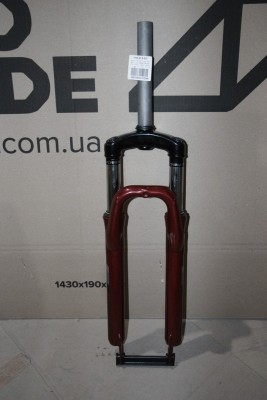 Вилка 27.5&quot; ST 1-1/8&quot; AM disc шток-196мм червоний (пошкодження ЛКП) (червоний)