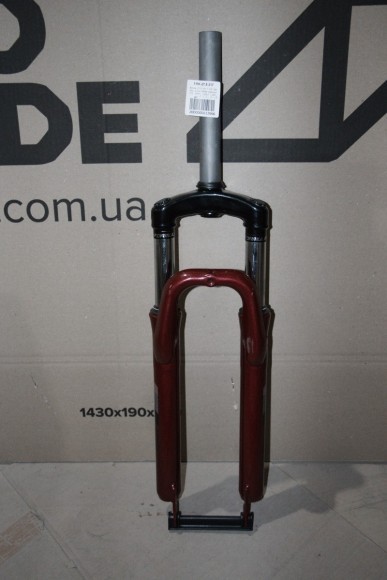 Вилка 27.5" ST 1-1/8" AM disc шток-196мм червоний (пошкодження ЛКП) (червоний), укр