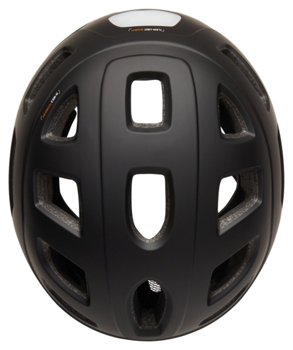 Велошлем Cairn Quartz LED USB black-cognac