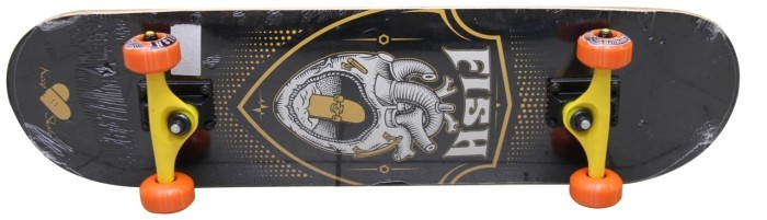 Скейт Fish Original Серце, укр, укр