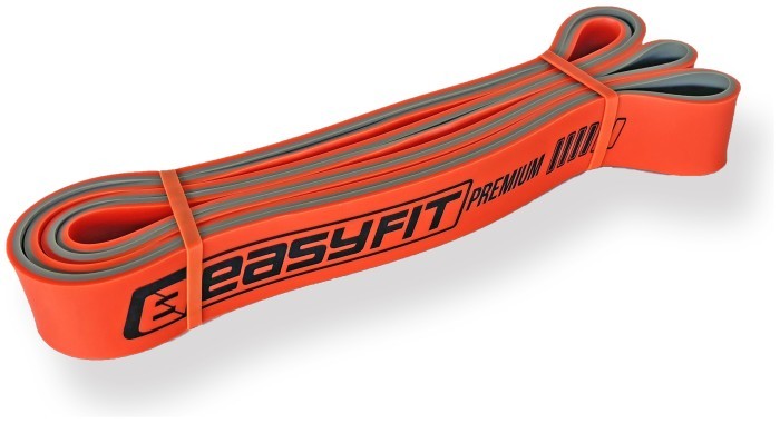 Двухслойная резинка для подтягивания EasyFit Premium 25-45 кг