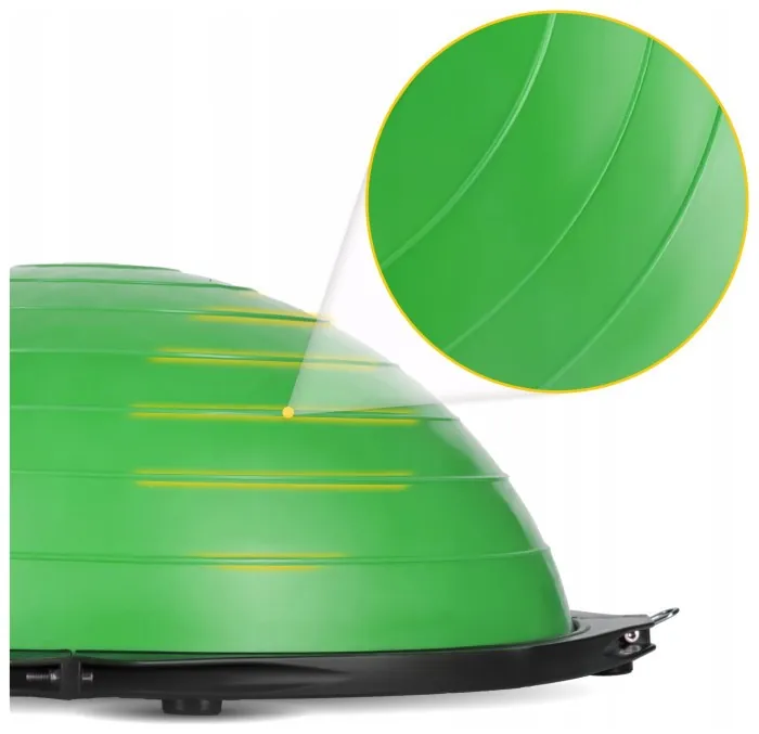 Балансировочная платформа 4FIZJO Bosu Ball 60 см Green (P-5907222931486)