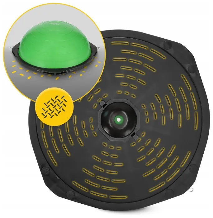 Балансировочная платформа 4FIZJO Bosu Ball 60 см Green (P-5907222931486)