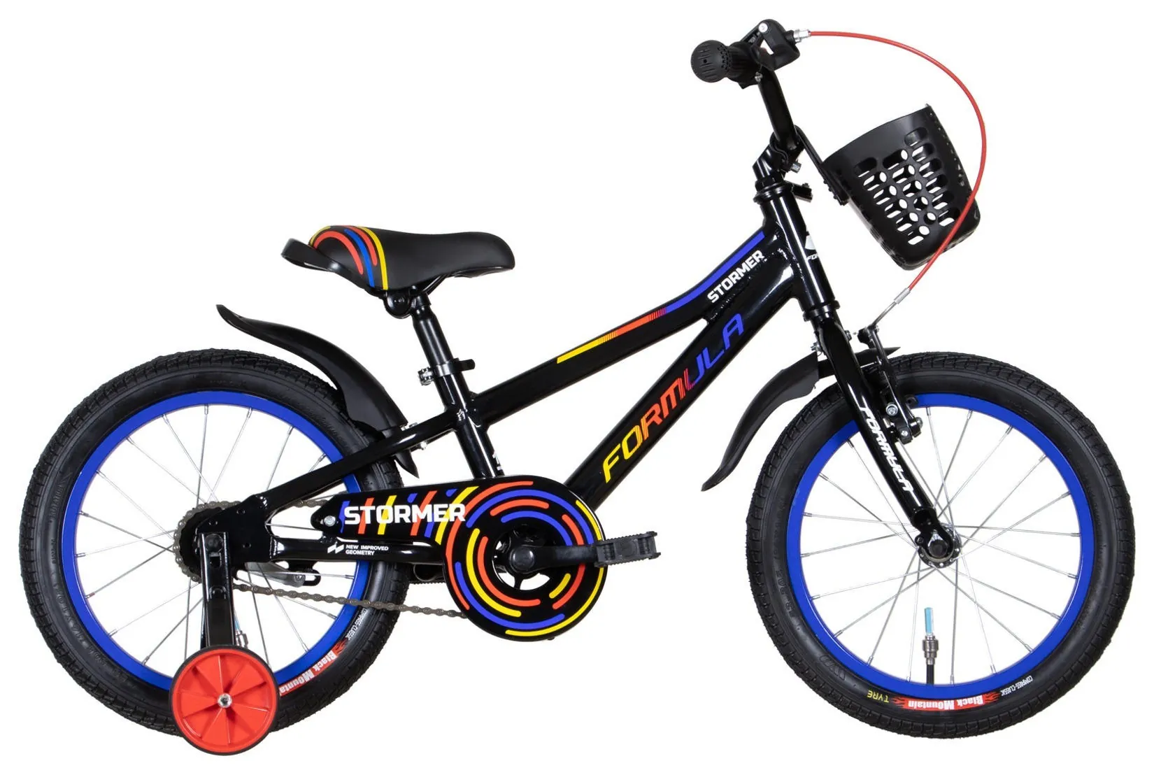 Велосипед AL 16" Formula Kid STORMER BH рама-8,5" чорний 2026 (OPS-FRK-16-247)