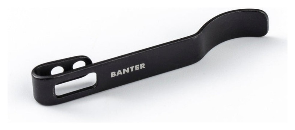 Клипса карманная стальная черная для Civivi Baby Banter без винтов CA-07A