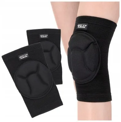 Наколенники спортивные 4FIZJO мягкие Size S Black (P-5905973400503)