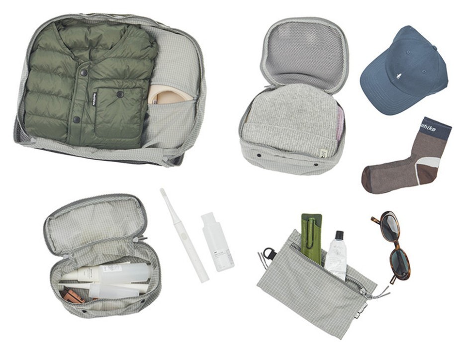 Косметичка Naturehike CNK2350XB010, 20х10х10 см, сірий