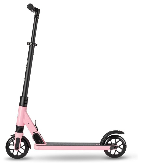 Самокат MICRO серії "Sprite Suspension" - РОЖЕВИЙ (складаний, до 100 кг (kg), двоколісний)