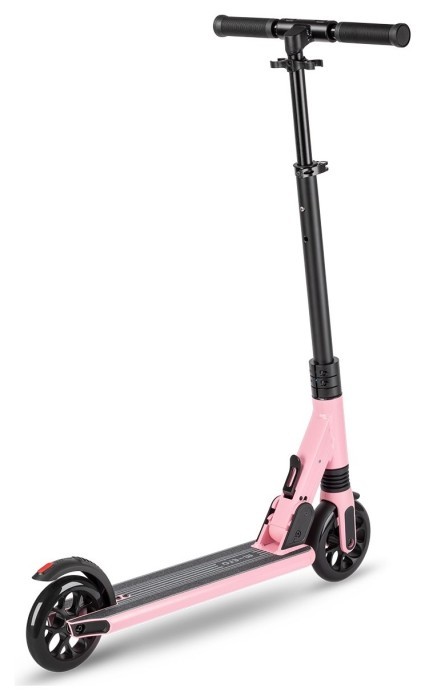 Самокат MICRO серії "Sprite Suspension" - РОЖЕВИЙ (складаний, до 100 кг (kg), двоколісний)