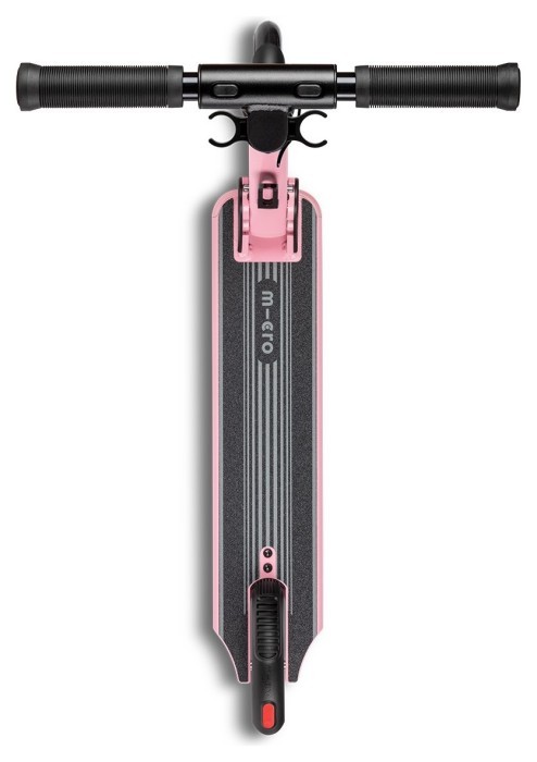 Самокат MICRO серії "Sprite Suspension" - РОЖЕВИЙ (складаний, до 100 кг (kg), двоколісний), укр, укр