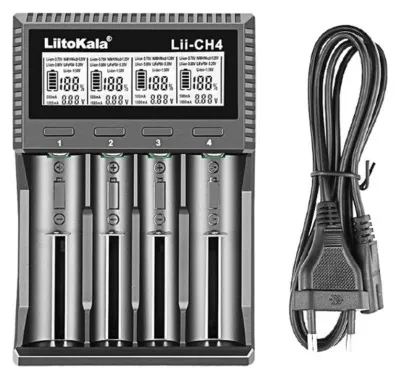 Універсальний зарядний пристрій LiitoKala Lii-CH4 5V 2A на 4 канали