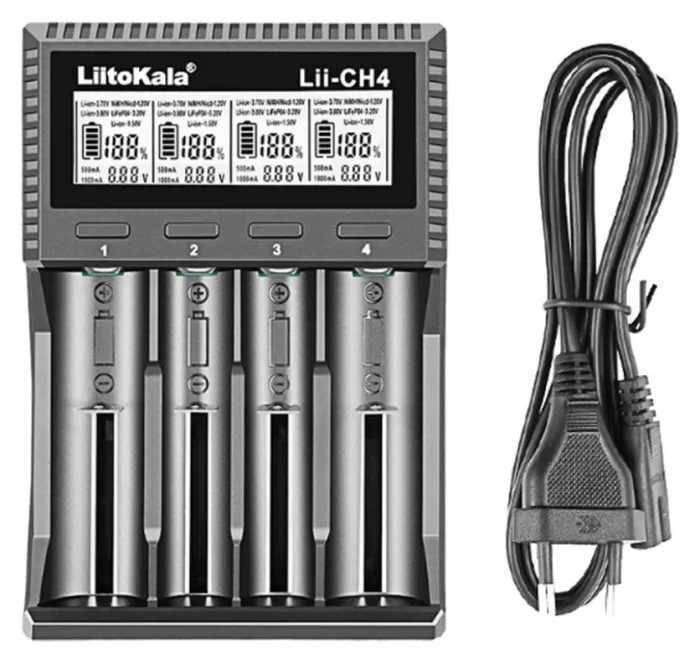 Універсальний зарядний пристрій LiitoKala Lii-CH4 5V 2A на 4 канали