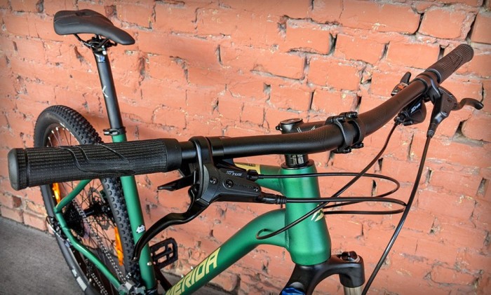 Велосипед гірський 27.5" Merida Big.Seven 100-2x Matt Green (2023)